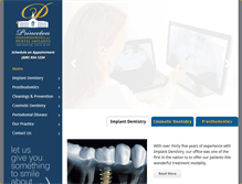 Tablet Screenshot of princetonimplants.com